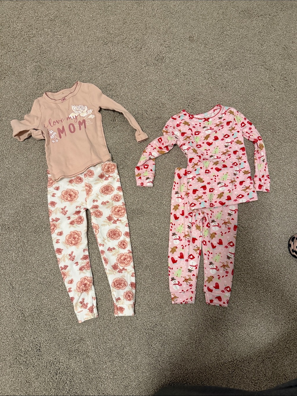 Two sets of Pajamas for toddler 2T